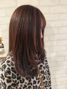 アフィナー(Afinar) 【横浜/横浜駅】レイヤー/チェリーブラウン