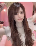 【栄矢場町】ロングヘア、エクステ、大人女子、カラー