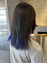 スキル 石岡(SKILL) インナーカラー/ブルー/土浦/つくば/水戸