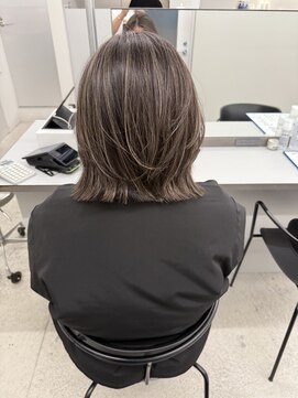 クレア 上大岡(CREA) ハイライトバレイヤージュダブルカラーケアブリーチ30代40代50代