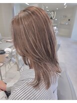 キーン 立川店(keen)&nbsp;【keen×miho 】　レイヤーカット　まろやかベージュ