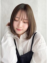 テラ(TERRA) 大人可愛いナチュラルボブスタイル