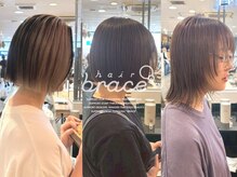 ヘアーブレイス(hair brace)の雰囲気（千葉No.1salon*[千葉駅/レイヤーカット/学割U24/ショートボブ]）