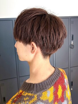 canvas. 川崎 men's メンズ/ハイトーン/ブリーチ マッシュ×暖色カラー