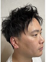 シーク 千葉中央駅(SEEK)&nbsp;MEN’S HAIR/サーフカール/刈り上げセンターパート/千葉駅