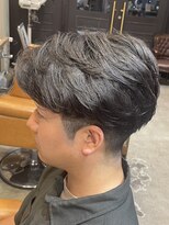 シック 大宮西口(CHIC) センターパートパーマ毛流れメンズカット刈り上げ