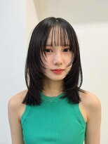 アイトーキョーエス 渋谷(AI TOKYO S)&nbsp;小顔レイヤー／レイヤーミディアム／透明感カラー