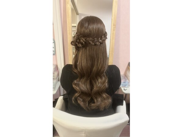 MOCORO 結婚式 ヘアアレンジ