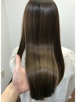 ヘアーメイク クーラ 行橋店(Hair make CURA)&nbsp;ツヤ髪ストレート20代30代40代大人かわいいモテ髪