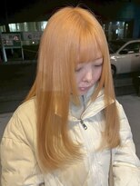 ラック 表参道(LUCK) ハイトーンオレンジ/ウルフレイヤー/レイヤーカット