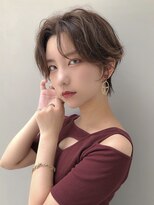 アクシス ナゴヤ(AXIS NAGOYA) 北野ピンクベージュ/アンブレラカラー/クールショート/前髪/名駅