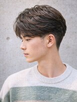 メンズ ルシードスタイル アウラ 松戸市五香(LUCIDO STYLE Aura) ショートマッシュ(メンズ)白髪染めスーツスポーティ成人式