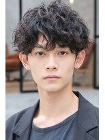 リアンメンズ 青山 表参道(Liun men's) メンズショート シャドウパーマ ルーズパーマ