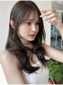 【MINX】顔まわり似合わせカット＋暗めカラーロング_表参道