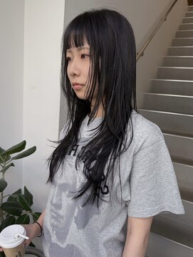 ライク ベター(like better) long layer / sheer gray