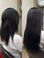 パーティパーティ ヘア(PARTYPARTY hair)&nbsp;プルエクステ/黒髪ロング