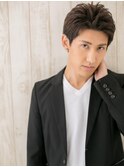 簡単スタイリングなアップバングショートn