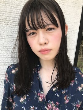 ハニー(HONEY by Chord) 外国人風クールロブ×透け感アッシュ