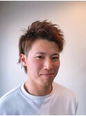 サイドがっつりかき上げヘアスタイルbyカットハウスアン