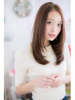 ミック ヘアアンドビューティー 大山店(miq  Hair&Beauty)&nbsp;女度格上げ♪さらつやストレートa