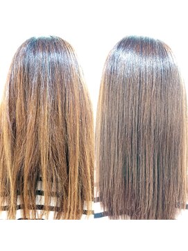 ユニットコンプレックス 名取店(UNIT complex) ツヤ髪ストレートヘア