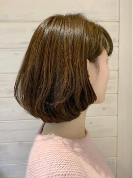 オーシャン(Ocean) [OCEAN Hair&Life藤原純] 丸みボブ×ラベンダーカラー☆