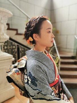 クオーター(QUARTER) クラシカル編み込みスタイル