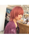ボブ/フェザーバング/大人かわいい/グラデハイライト[渋谷]