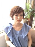 あざと外ハネショート