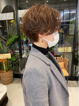 サンド 大阪梅田(sand) @yugo_sand[大阪梅田駅/マッシュ/くびれヘア/メルティカラー]