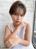 【武井俊樹】シースルーバング丸みショートボブ♪学割U24