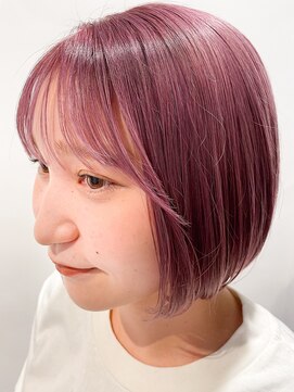 ペンテ(Pente) ピンクバイオレットボブ