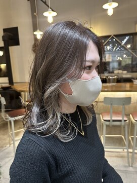 ソーコ(SOKO) ホワイトインナーカラー