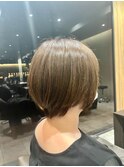 【中村】マッドベージュ+ハンサムショート