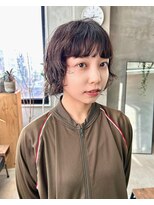 テトヘアー(teto hair) ボブパーマ　くるくる　くせ毛風