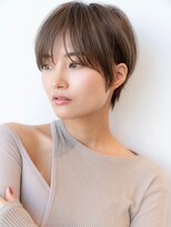 イオ 本厚木(io) 20代30代大人かわいい丸みショート似合わせカットフルバング小顔
