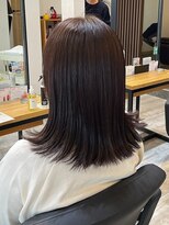 アトリエコア(Atelier Coa)&nbsp;ミルクティーベージュカラーくびれヘアグレージュカラー韓国