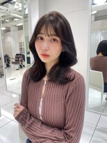 ボタン シブヤ(VOTAN SHIBUYA) アッシュ/グレージュ/韓国ヘア/渋谷/レイヤー/顔まわり