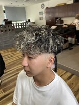 スウェル 千葉店(Swell)&nbsp;＊ハイライト×フェード×スペインカールmen's [千葉]