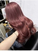 ミルクティーベージュダブルカラーインナーカラーケアブリーチ