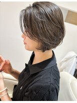 イデア 柏の葉コイルリンクガレージ店(IDEA)&nbsp;地毛×ハイライト×ボブ