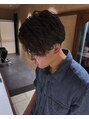 ウォルト(walt)&nbsp;くるくるしずぎないパーマスタイル