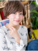 マッシュパーマ横顔美人小顔ウルフショートc6川口20代30代40代