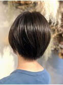 えり短めショート