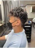 スペインカール スパイラルパーマ メンズカット 葛西メンズ