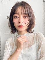 アグノス 青山(Agnos)&nbsp;似合わせカットシースルーバング結べるボブイメチェン美髪