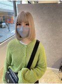 blond bob