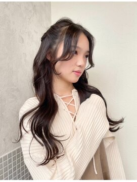 アモレット 天文館店(amoretto) 【amoretto_miyu】顔まわりカット×前髪パーマ