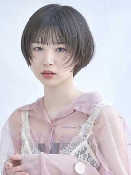ピークアブー アヴェダ アトレ恵比寿(PEEK-A-BOO AVEDA) 大人可愛いハンサムショート/前髪ありショート/丸みショート