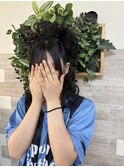 体育祭盛り髪ヘアアレンジ【立川/コーンロウ/浴衣/Tokio/立川】